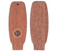 Kazoo Professionale in Mogano, Kazoo Piccoli e Vintage con Suono Brillante per Bambini, Principianti e Adulti (Tipo 2)