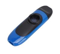 Kazoo Professionale, Kazoos Metallici per Adulti con 5 Diaframmi Facili da Imparare Allo Strumento Musicale del Percussioni di Flauto di Kazoos per Chitarra, Ukulele, (BLUE)