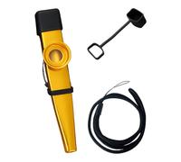 Kazoo professionale - strumento kazoo comodo non slip | Strumenti musicali di kazoos in metallo facili da imparare | Kazoo per bambini leggero portatile per praticare nuove frontiere musicali