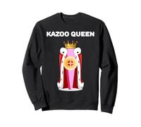 Kazoo Queen | Maglietta kazoo per ragazze | Kazoo da donna Felpa