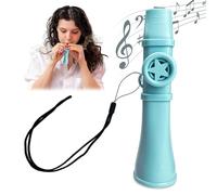 Kazoo riutilizzabile, sassofono Kazoo con cordino, strumento Kazoo professionale, facile da giocare, strumento musicale Kazoo, per accompagnamento, gite, feste e tutte le età