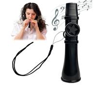 Kazoo riutilizzabile, sassofono Kazoo con cordino, strumento Kazoo professionale, facile da giocare, strumento musicale Kazoo, per accompagnamento, gite, feste e tutte le età