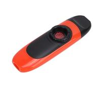 Kazoo, Robusto Strumento per Flauto Kazoo Multifunzionale in Plastica ABS con 5 Diaframmi per Performance Soliste (ORANGE)
