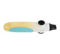 Kazoo Semplice da Suonare a Doppio Foro per Principianti Adulti | ABS Leggero e Portatile, 8 Membrane, 1 Bocchino e 1 Cordino, per Feste e Festival