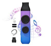 Kazoo Set, Backpacking Instrument, Double Membrane Vibrating Design, Lightweight Music Tool, Musical Toy Accessory, for Band Practice, Classrooms, Parties & Holiday Gifting