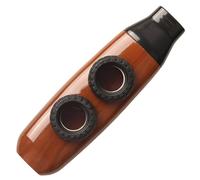 Kazoo, Strumento Musicale con 3 Diaframmi per Flauto Kazoo e Scatola, Per Accompagnare Ukulele, Chitarra e Altri Strumenti Musicali, Design Venatura del Legno