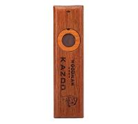 Kazoo Vintage in legno, Kazoo in Legno con Scatola di Metallo Kazoo Simple Wind Instrument Ukulele Guitar Partner per Bambini e Persone Hum Song