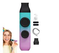 Kazoos - Kazoo per adulti, strumenti portatili per zaino in spalla, in ABS, Tritan, in silicone, divertente kazoo a doppia membrana, strumento antistress per aule, pratica con la banda, Natale