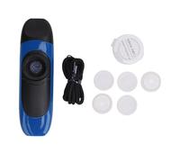 Kazoos with 5 Extra Membranes, Plastic Kazoo Musical Instruments for Guitar Ukulele Violin Piano Keyboard (Blue)