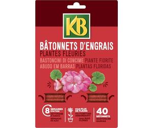 KB 4466 Bastoncini di Concime Piante Fiorite, 40 Pezzi
