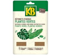 KB Bastoncini Fertilizzanti per Piante Verdi in Vaso, 40 Bastoncini