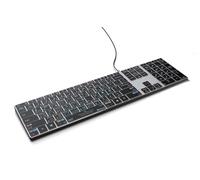 KB Covers Dorico Backlit Pro Aluminum Keyboard - Windows - US | Composizione musicale e notazione | Scorciatoie per punteggi musicali | Tastiera per musicisti e arrangiatori