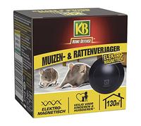 KB Home Defense HDULT130 - Repellente per Topi e Topi elettromagnetici, 130 m², Azione Permanente Senza abitudine, 130 m² = Tutta la Casa