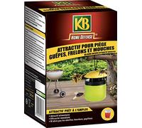 KB Home Defense Recharge PIEGE A GUEPES FRELONS ET MOUCHES 200 ML X6 HDPIEGERE