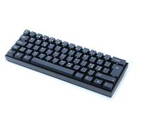 KB Paradise Nordic V60 Plus - Switch a LED blu / rosso MX Brown