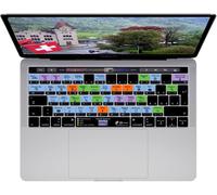 KB Tastatur-Abdeckung Shortcuts Cover Svizzera Ch Protezione per Mac-Os Macbook