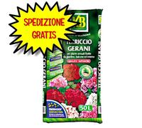 KB TERRICCIO GERANI E PIANTE FIORITE 50 LT