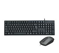 KB110C - KIT TASTIERA ITALIANA + MOUSE A FILO USB PER PC ISNATCH