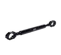 KBANDZ per Benelli TRK702 TRK702X TRK 702X Moto Balance Bar Manubrio Traversa Leve Supporto del Telefono (Colore : Long Black, Misurare : 1)