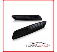 KBBM34 COPPIA DI FRECCE LATERALI BMW E60/ E90/ E92/ E82 LED F10 STYLE SMOKE GLOS