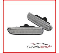 KBBM43 COPPIA FRECCE LATERALI CHROME LED SEQ fits BMW E46 TuningShop-TT