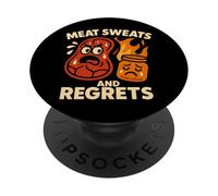 KBBQ Cibo coreano Funny Foodie K Drama Date Bulgogi PopSockets PopGrip Adesivo