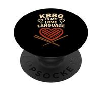 KBBQ Cibo coreano Funny Foodie K Drama Date Bulgogi PopSockets PopGrip Adesivo