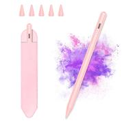 KBCASE Penna per Apple iPad 2018-2025 Pencil per iPad con Ricarica Rapida & Palm Rejection & Sensibile all'inclinazione per iPad A16 11/10/9/8/7/6,Air M3/M2/5/4/3,Mini 7/6/5,Pro M4 13"/12,9"/11"