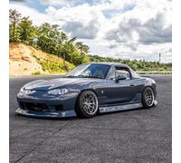 KBD Body Kits 2 Pc In Poliuretano Side Skirts Per Mazda Miata 1999-2005 NB