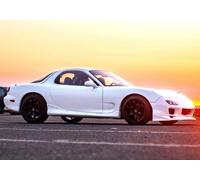 KBD Body Kits 99-Spec 2 PC Poliuretano Lato Gonne Per Mazda RX7 1993-1997