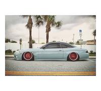 KBD Body Kits AC Stile Poliuretano Minigonne Laterali Per Lexus Sc SC300 SC400