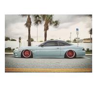 KBD Body Kits AC Stile Poliuretano Minigonne Laterali Per Lexus Sc SC300 SC400
