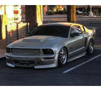 KBD Body Kits Eleanor 4 PC Poliuretano Full Body Kit Per Ford MUSTANG 2005-2009