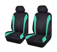 KBDDM 1 Paio Coprisedili Anteriori per Auto per Fiat Fiorino (2008+), Coprisedile Auto Anteriore, Set Copri-Sedile per Guidatore e Passeggero, Accessori Interni Auto,A-Green