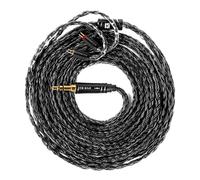 KBEAR Cavo per auricolari 2m, 16 Core 5N OCC placcato argento, per KZ ZS10 Pro, CCZ Melody, audiofilo e musicista, batterista (2 pin, spina da 3,5 mm)