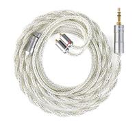 KBEAR IEM, cavo di aggiornamento Hi-Fi per cuffie per monitor in-ear, MMCX e connettore da 3,5 mm, intreccio di rame ibrido a 173 core, compatibile con Shu-re SE215 SE535 Wes-tone UM Pro