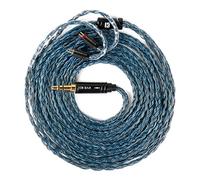 KBEAR JunTian IEM Cavo per auricolari, lungo 2 m, cavo per monitor 16 Core 5N OCC placcato argento, per kz zs10 pro, CCZ Melody, audiofilo e musicista, batterista (2 pin, spina da 3,5 mm)