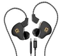 KBEAR KS1 - Auricolari con cavo USB C, suono cristallino, per iPhone 15 Pro Max Plus Samsung Galaxy s23 s22 s21 s20 Ultra, cuffie ad alta risoluzione per cantanti musicisti