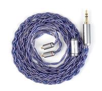 KBEAR Neon MMCX IEMs - Cavo per cuffie HiFi in rame ad alta purezza, 3,5 mm, spina 120 cm, per Sh-ure SE315, SE215, So-ny IER-M9, Fii-O FD3 PRO FH9
