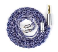 KBEAR Neon MMCX IEMs - Cavo per cuffie HiFi in rame ad alta purezza, 4,4 mm, spina 120 cm, per Shu-re SE315, SE215, So-ny IER-M9, Fii-O FD3 PRO FH9