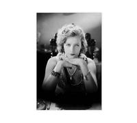 KBECNAU Poster su tela con attrice Greta Garbo (10), decorazione per camera da letto, ufficio, camera da letto, regalo, 30 x 45 cm