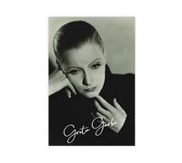 KBECNAU Poster su tela con attrice Greta Garbo (9), decorazione artistica da parete per soggiorno e camera da letto, 40 x 60 cm