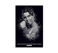 KBECNAU Poster su tela di Rafael Nadal (7), decorazione per camera da letto, ufficio, camera da letto, regalo, 50 x 75 cm