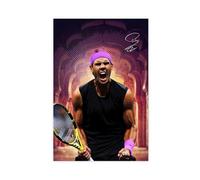 KBECNAU Poster su tela di Rafael Nadal, decorazione per camera da letto, ufficio, camera da letto, regalo, 40 x 60 cm
