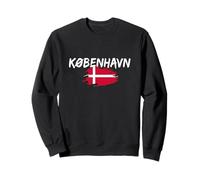 København bandiera della Danimarca Copenaghen Felpa
