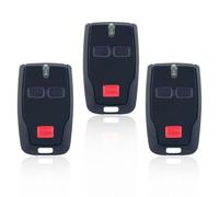 KBIBCK 3 pezzi Telecomando Universale Garage per BFT Mitto 2, 433 MHz Rolling Code per Cancelli BFT, 2 Canali, 2 Pulsanti, Adatto per Rolling BFT Mitto 2, Kleio, Ghibli, TRC 2, Kleio, Ghibli, TR