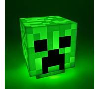 KBIBCK Creeper - Lampada notturna Creeper, lampada a cubo 3D con suoni zombie, ricaricabile con cavo USB, accessorio per camera da letto e decorazione per camera da letto, per bambini e adulti