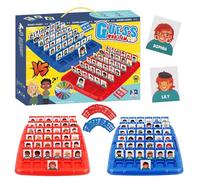 KBIBCK Indovina Chi, Indovina Chi Gioco per Bambini, Gioco di Pensiero Logico Intellettuale, Chi è Divertente Indovinello Gioco da Tavolo per Bambini e Bambine dai 6 Anni in Su (Versione Inglese)