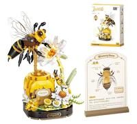 KBIBCK Lotvic Set da Costruzione di Bouquet di Fiori, Mazzo Fiori Mattoncini 526 Pezzi, Kit Floreale da Costruzione, Creativa Fiori Artificiali Bouquet Blocchi, Decorare la Stanza Regali Artigianali