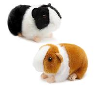 KBIBCK peluche a forma di porcellino d'India, 2 Pezzi Peluche di cavia, criceto peluche, 18cm Peluche di porcellino d'India, simulazione Peluche di cavia giocattolo morbido, Regalo per Bambini e Amici